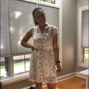 Light butterfly dress
